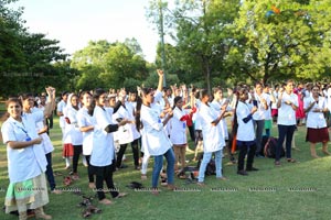 4th International Yoga Day at Sanjeevaiah Park