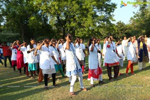 4th International Yoga Day at Sanjeevaiah Park