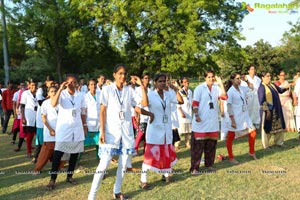 4th International Yoga Day at Sanjeevaiah Park