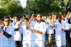 4th International Yoga Day at Sanjeevaiah Park