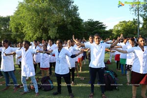 4th International Yoga Day at Sanjeevaiah Park