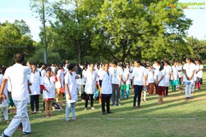 4th International Yoga Day at Sanjeevaiah Park