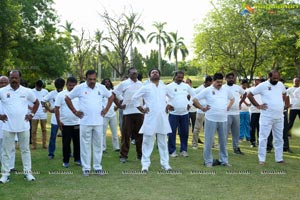 4th International Yoga Day at Sanjeevaiah Park