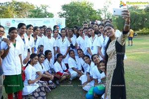 4th International Yoga Day at Sanjeevaiah Park