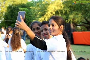 4th International Yoga Day at Sanjeevaiah Park