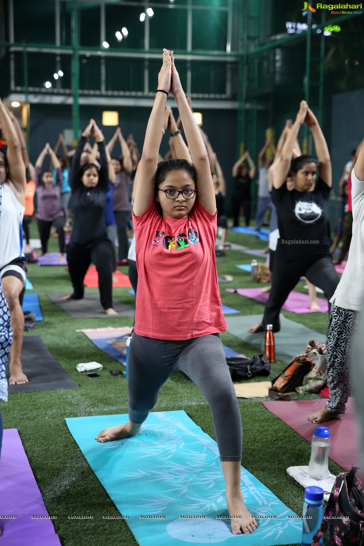 Yoga Under The Moon at Bend-It Sports Turf, Jubilee Hills