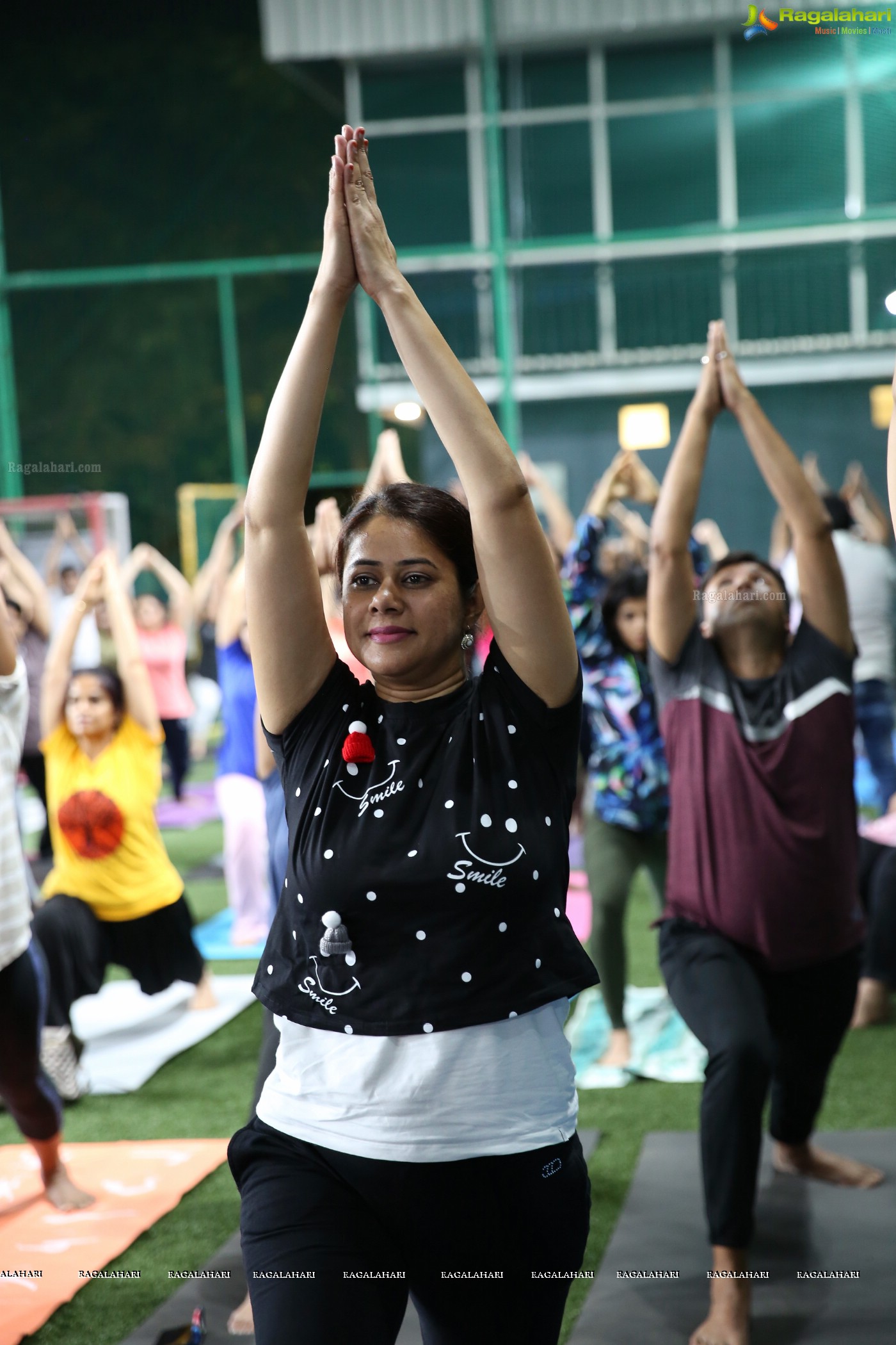 Yoga Under The Moon at Bend-It Sports Turf, Jubilee Hills