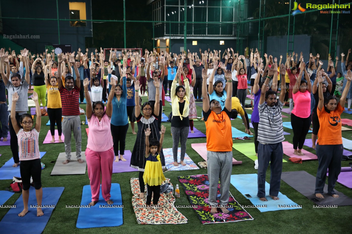 Yoga Under The Moon at Bend-It Sports Turf, Jubilee Hills