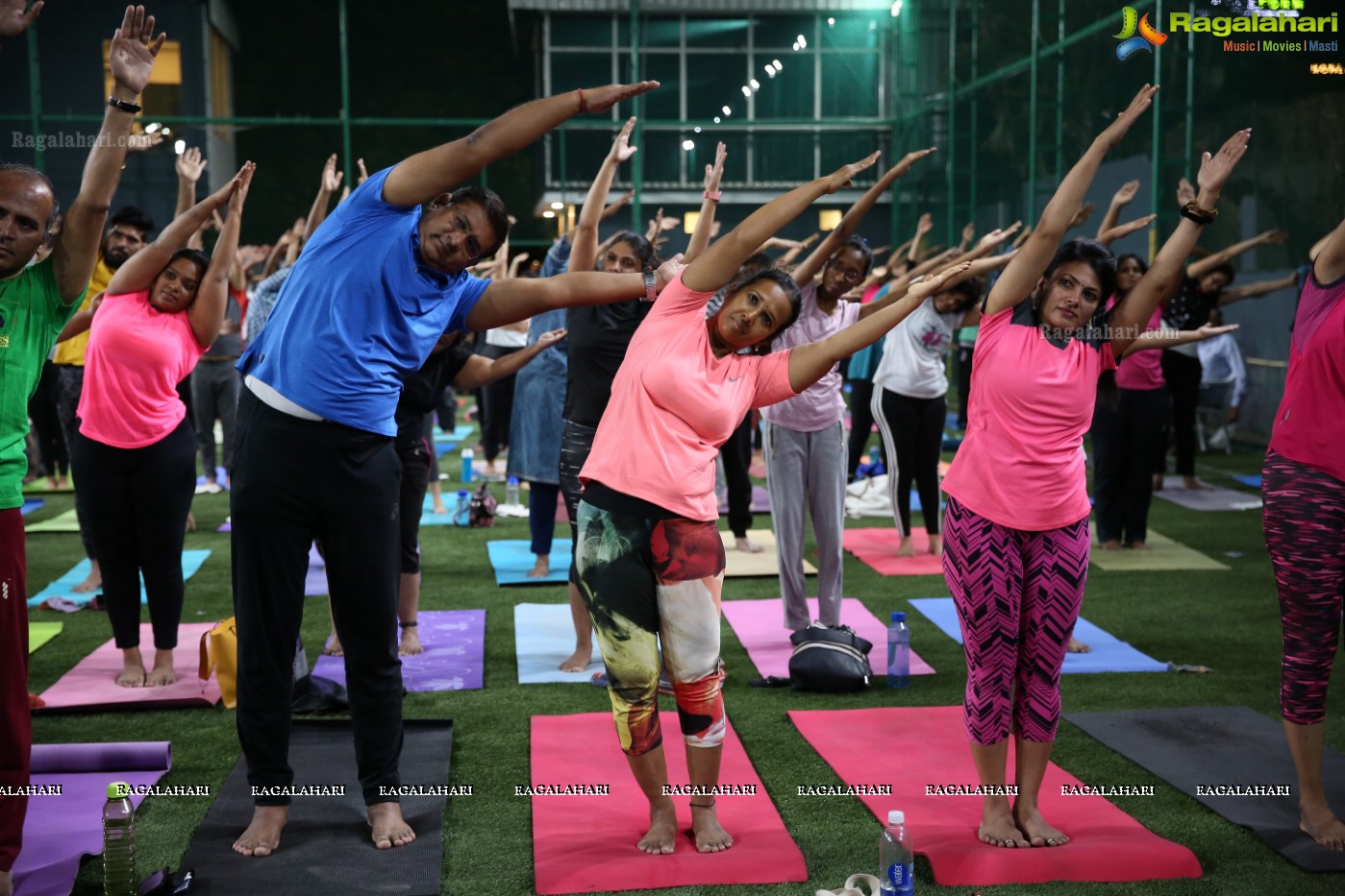 Yoga Under The Moon at Bend-It Sports Turf, Jubilee Hills