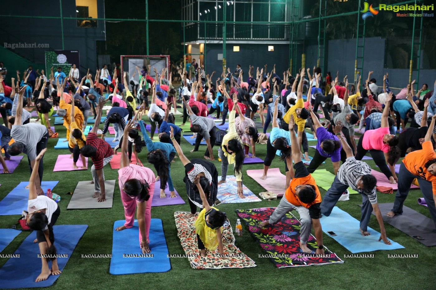 Yoga Under The Moon at Bend-It Sports Turf, Jubilee Hills