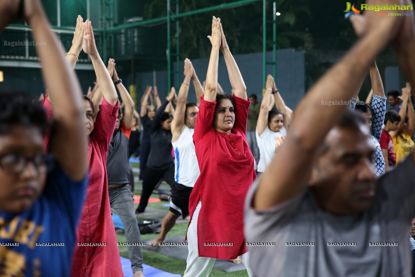 Yoga Under The Moon at Bend-It Sports Turf, Jubilee Hills