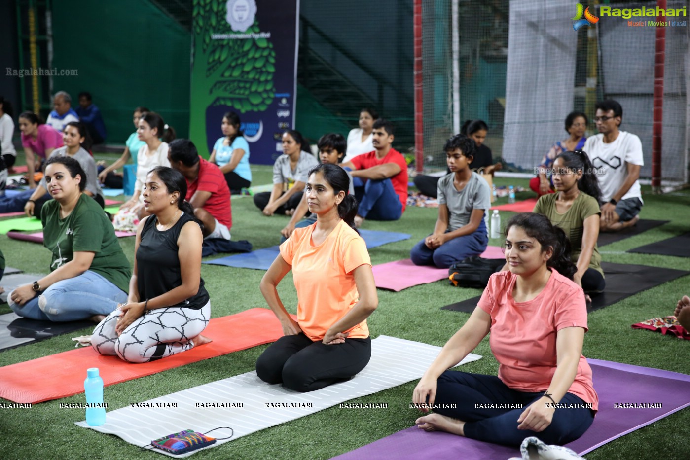 Yoga Under The Moon at Bend-It Sports Turf, Jubilee Hills