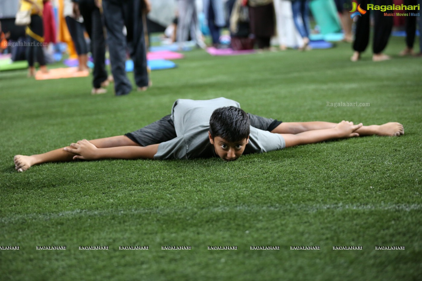 Yoga Under The Moon at Bend-It Sports Turf, Jubilee Hills