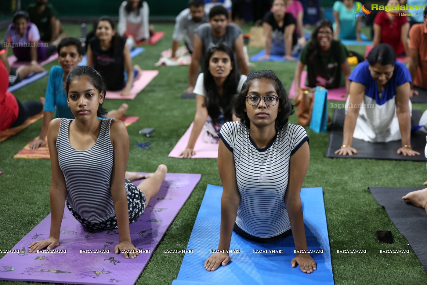 Yoga Under The Moon at Bend-It Sports Turf, Jubilee Hills