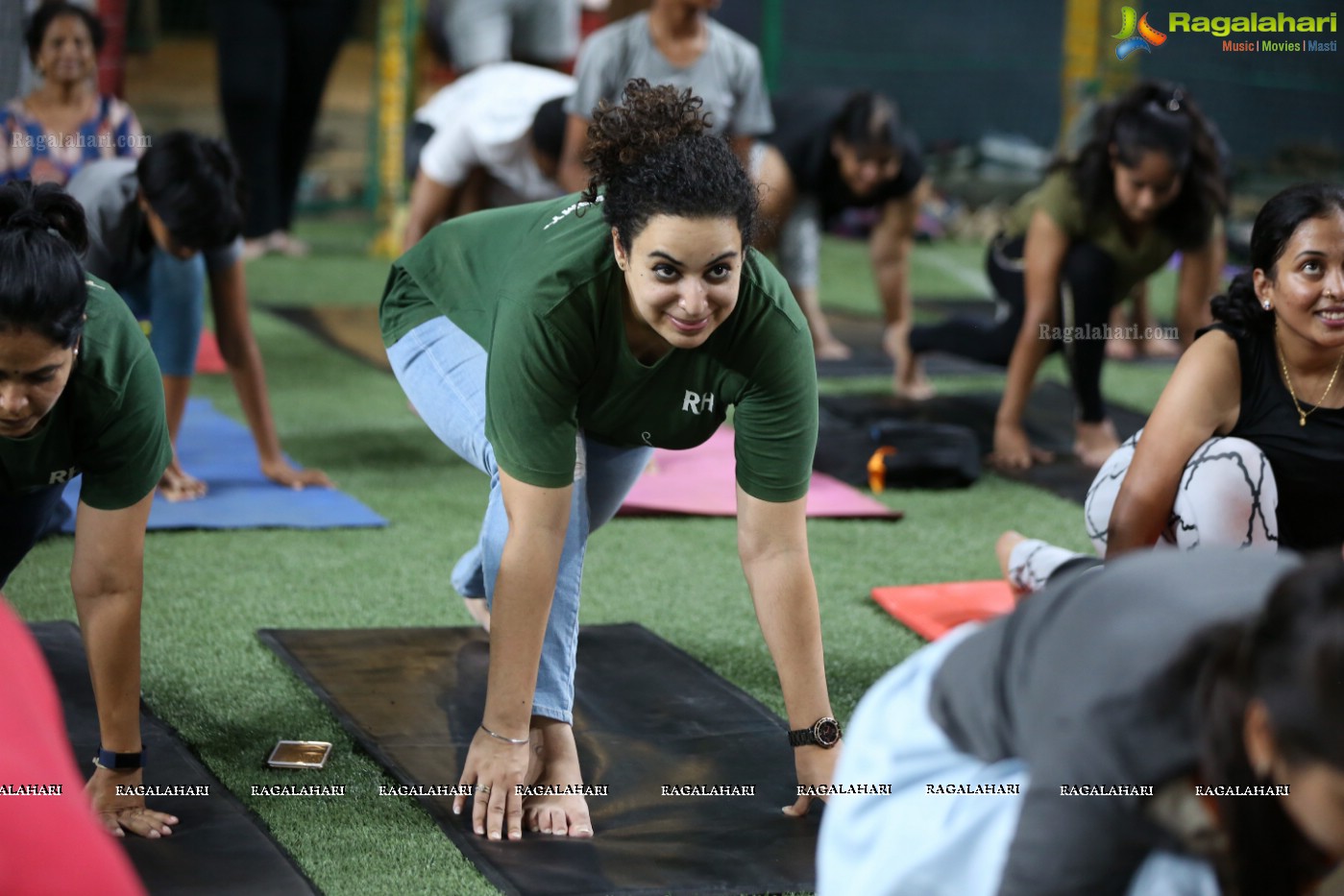 Yoga Under The Moon at Bend-It Sports Turf, Jubilee Hills