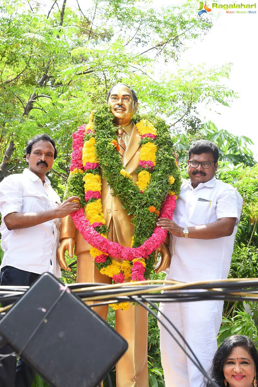 Dr. Daggubati Ramanaidu Statue Inauguration At Film Chamber