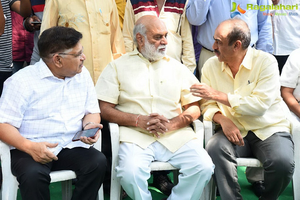 Dr. Daggubati Ramanaidu Statue Inauguration At Film Chamber