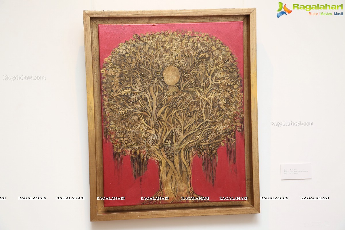 Kalakriti Art Gallery | Ashwatha - The Sacred Tree by Sarla chandra