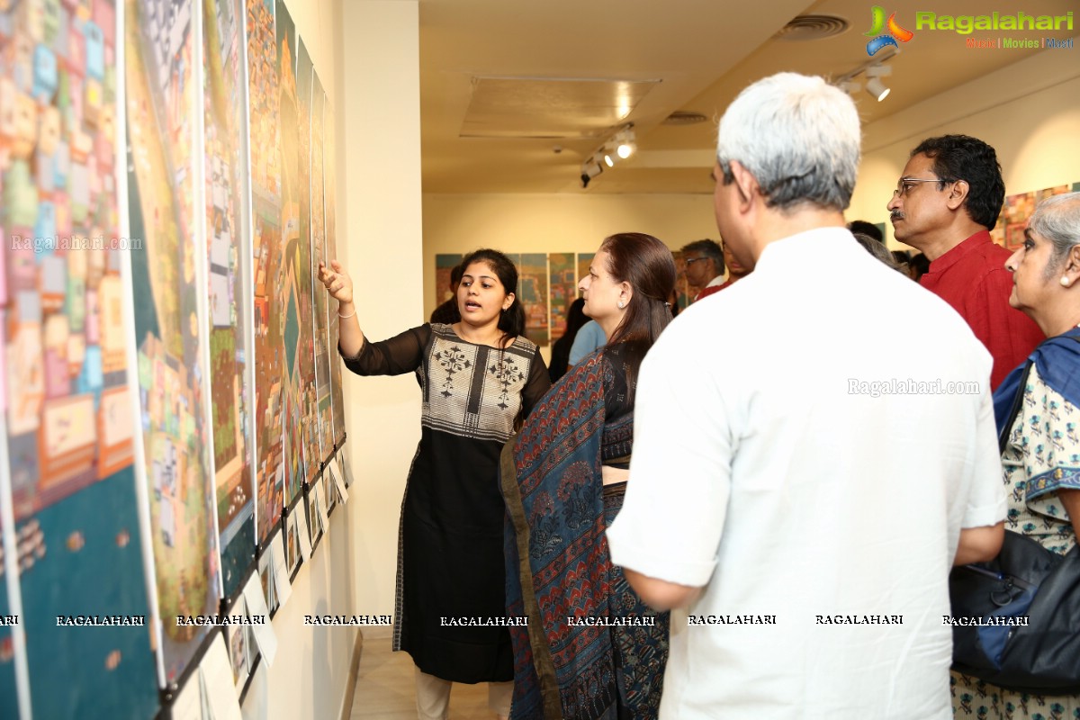 Braj - Architecture Of The Parikrama Exhibition by Students of KRVIA & ADFI at Kalakriti Art Gallery