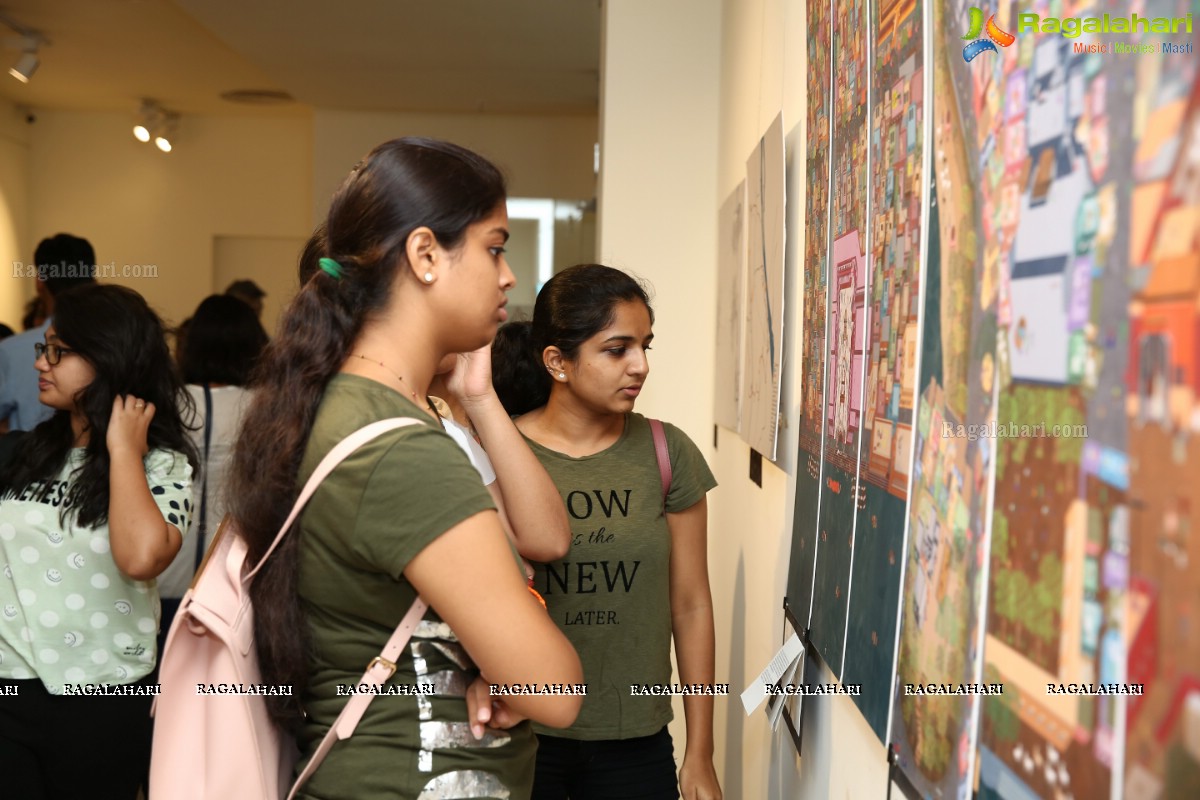 Braj - Architecture Of The Parikrama Exhibition by Students of KRVIA & ADFI at Kalakriti Art Gallery