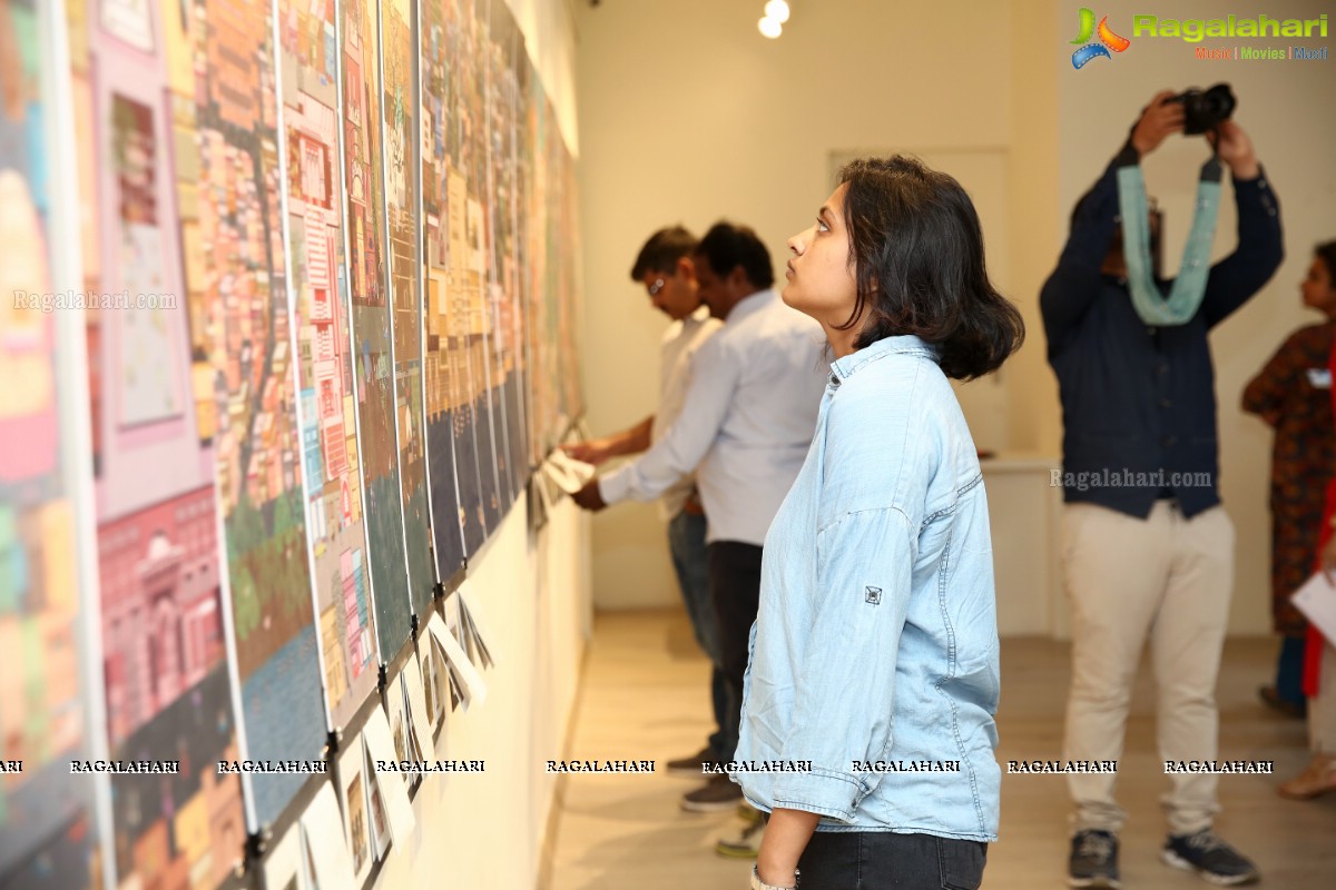 Braj - Architecture Of The Parikrama Exhibition by Students of KRVIA & ADFI at Kalakriti Art Gallery