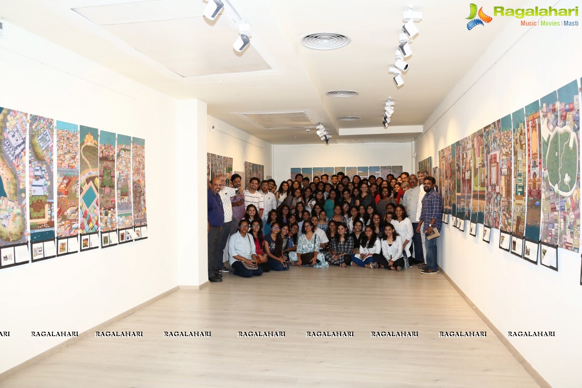 Braj - Architecture Of The Parikrama Exhibition by Students of KRVIA & ADFI at Kalakriti Art Gallery