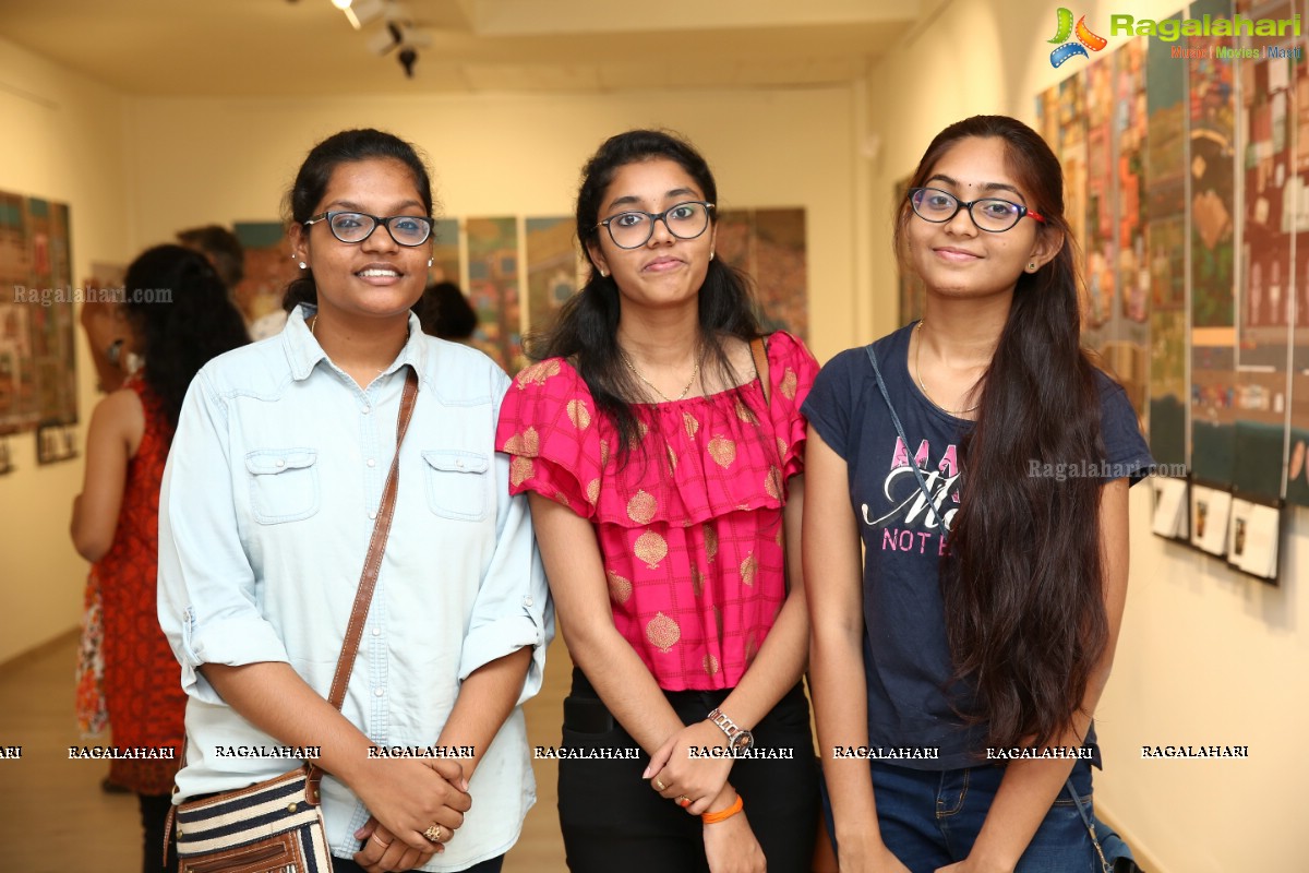 Braj - Architecture Of The Parikrama Exhibition by Students of KRVIA & ADFI at Kalakriti Art Gallery