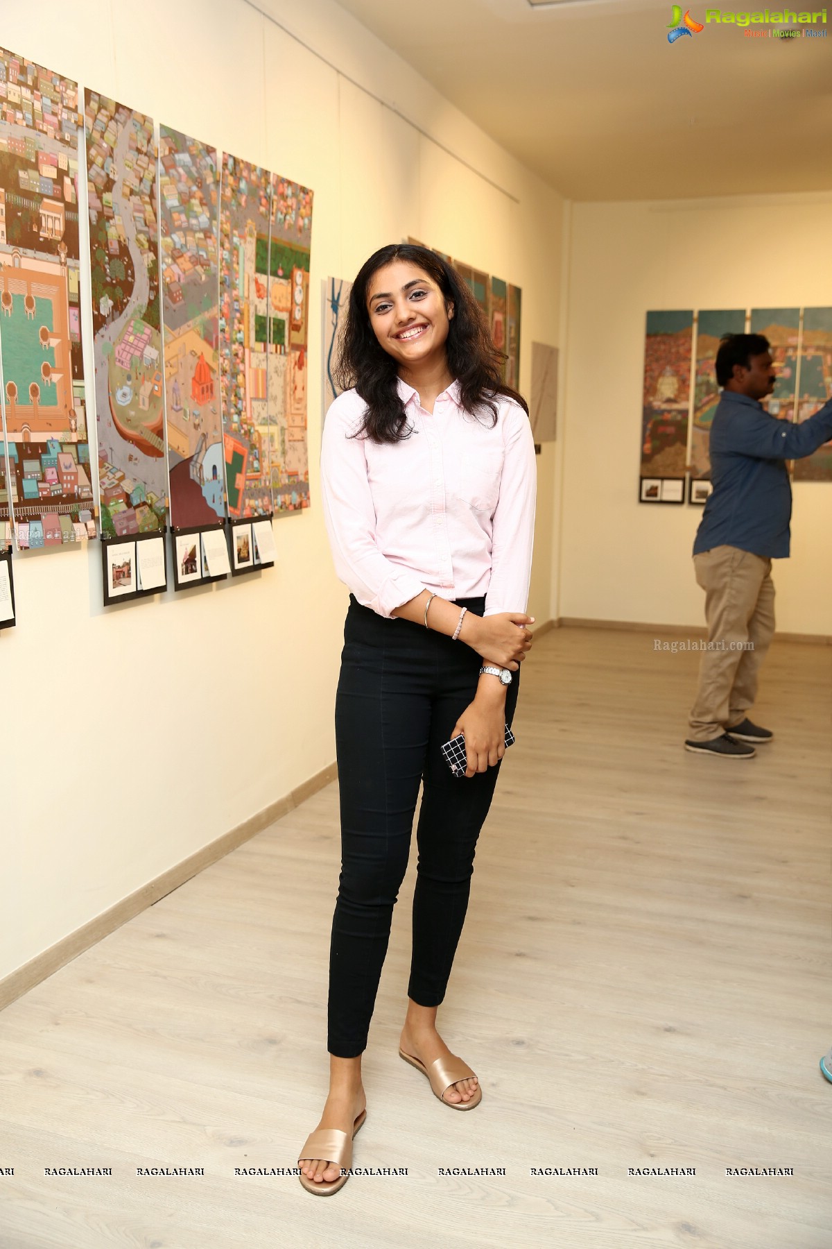 Braj - Architecture Of The Parikrama Exhibition by Students of KRVIA & ADFI at Kalakriti Art Gallery