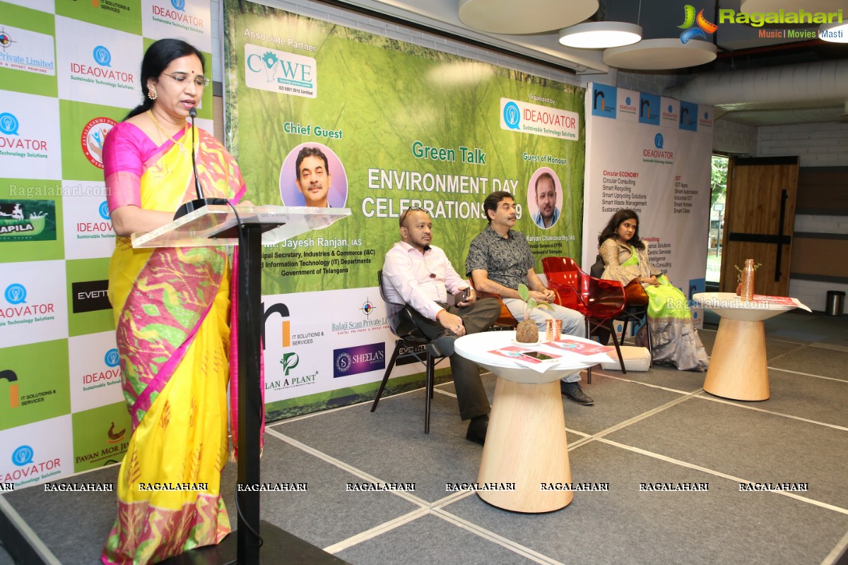 Environment Day Celebrations and Green Talk Panel Discussion at T-HUB, Gachibowli