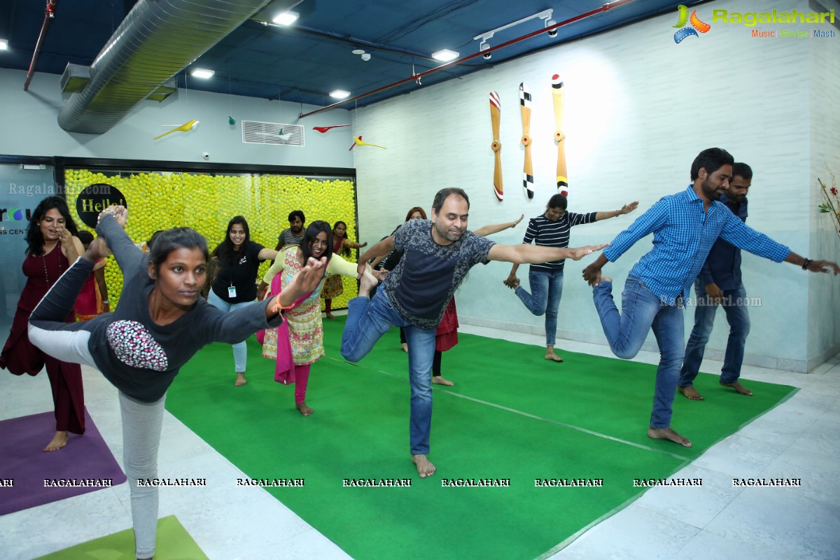 International Day of Yoga 2019 at iSprout, Hyderabad