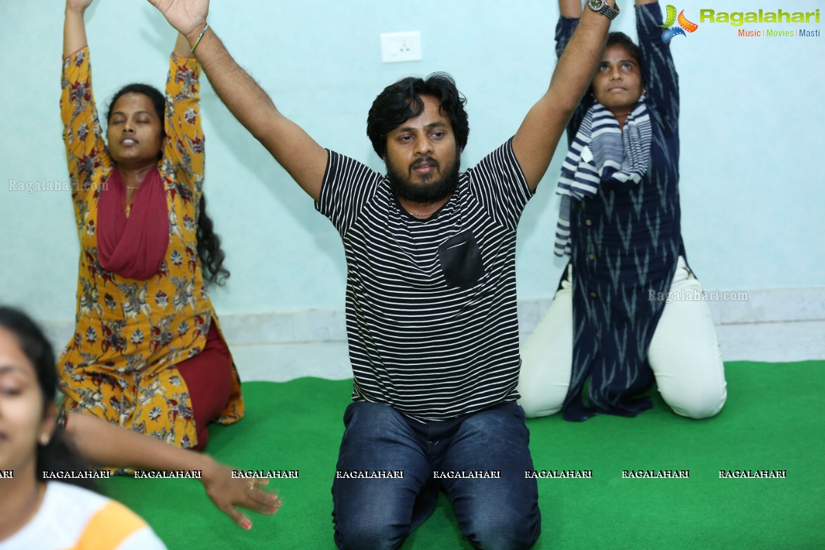 International Day of Yoga 2019 at iSprout, Hyderabad