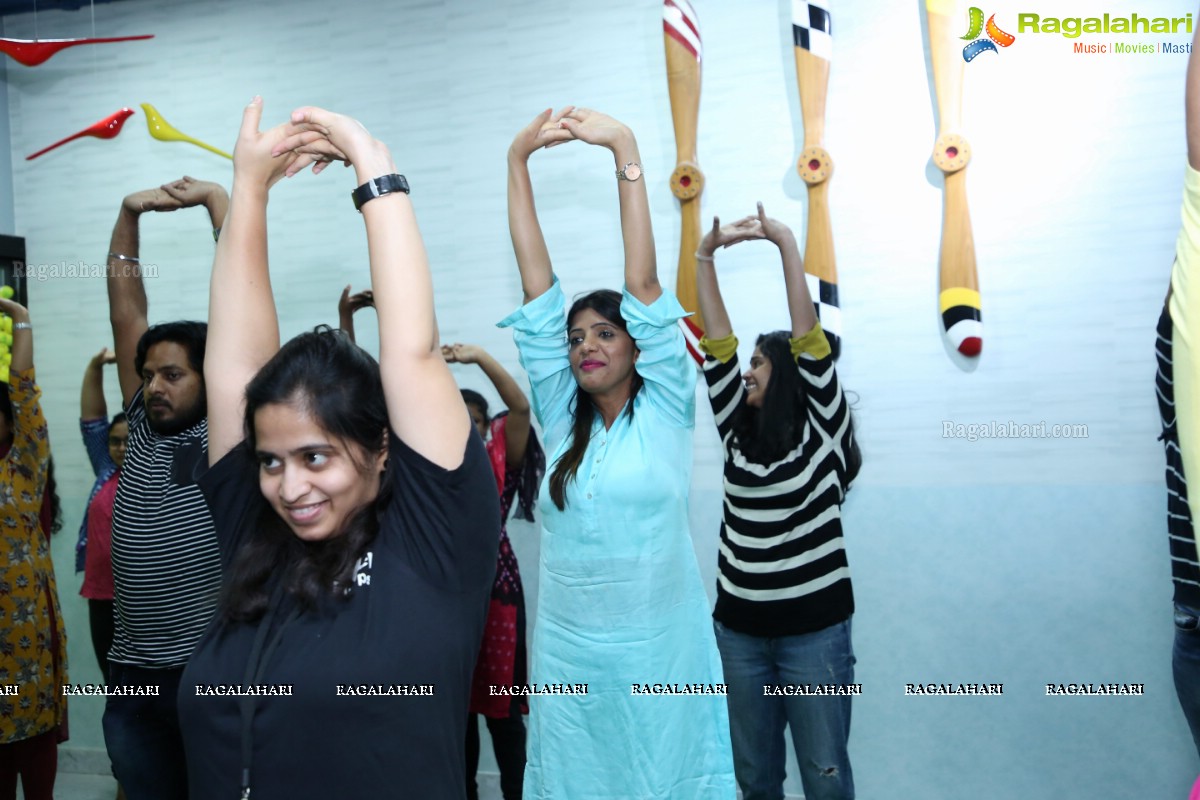 International Day of Yoga 2019 at iSprout, Hyderabad