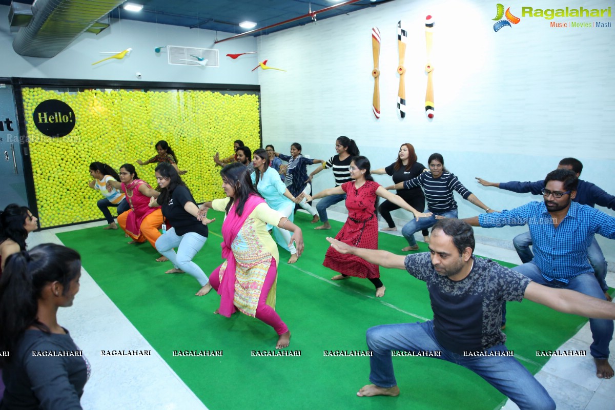 International Day of Yoga 2019 at iSprout, Hyderabad