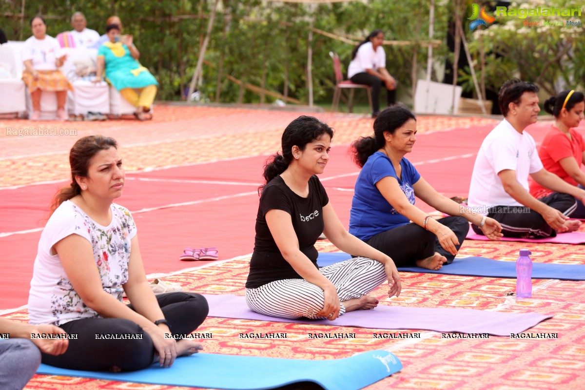 International Day of Yoga 2019- Stretch out the Stress with Nisha