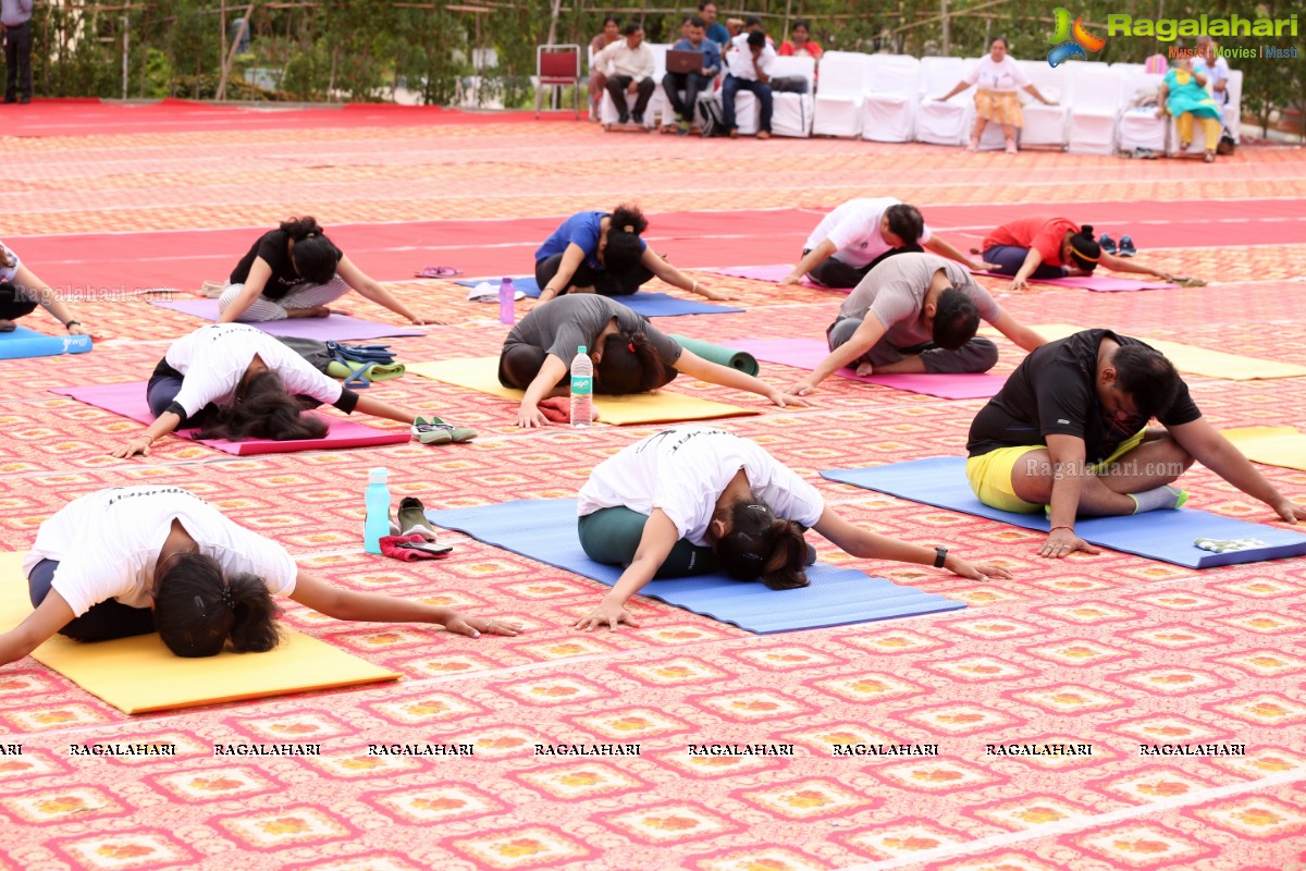 International Day of Yoga 2019- Stretch out the Stress with Nisha