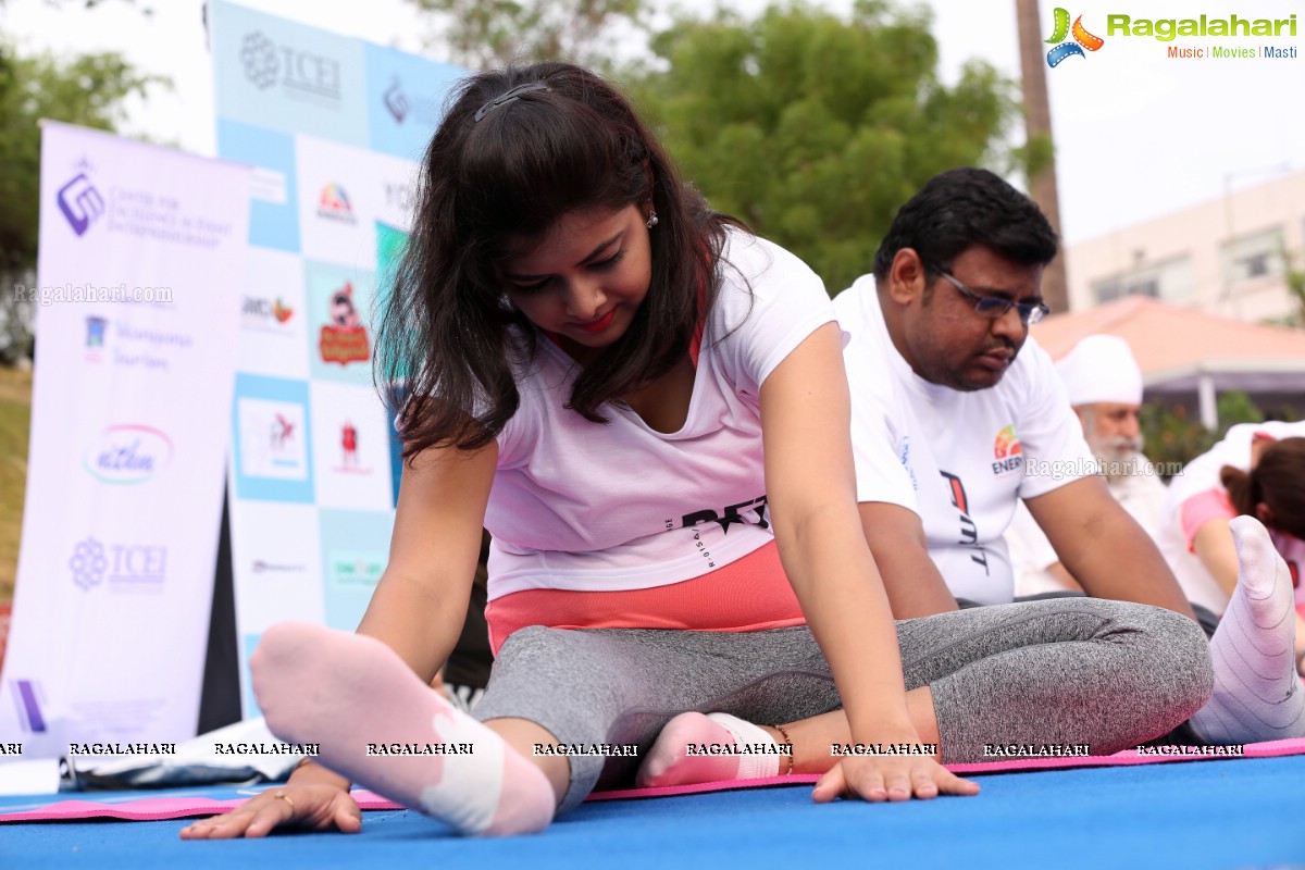 International Day of Yoga 2019- Stretch out the Stress with Nisha