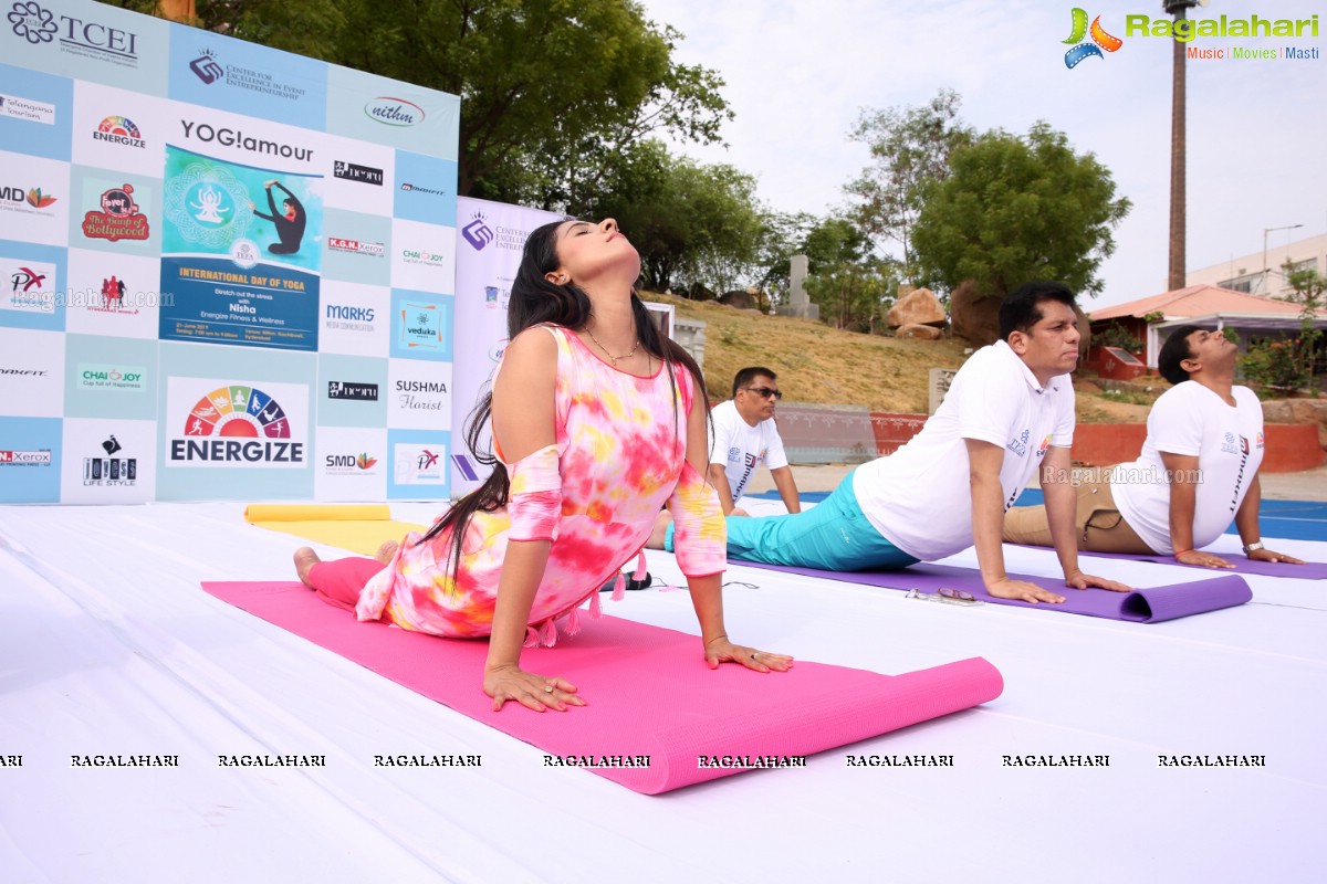 International Day of Yoga 2019- Stretch out the Stress with Nisha