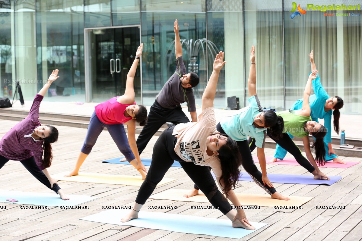 International Yoga Day 2019 at The Park, Hyderabad