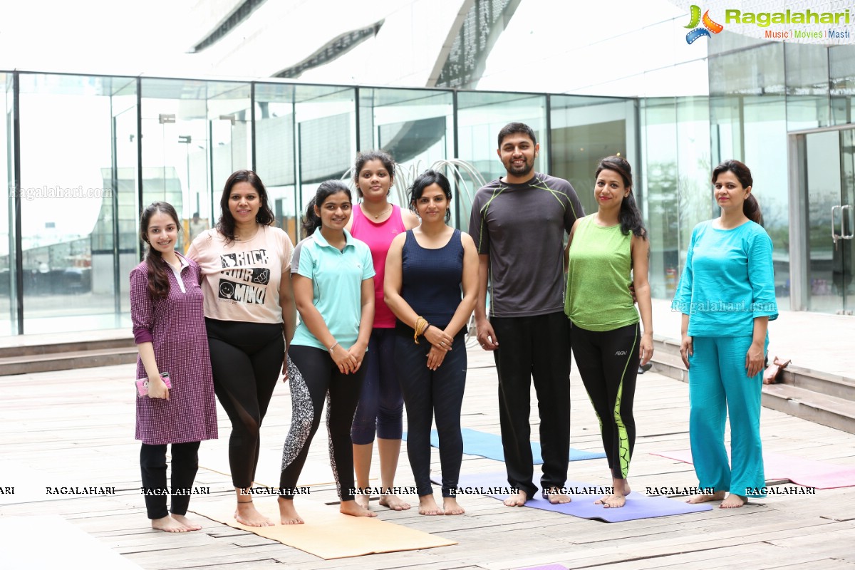International Yoga Day 2019 at The Park, Hyderabad