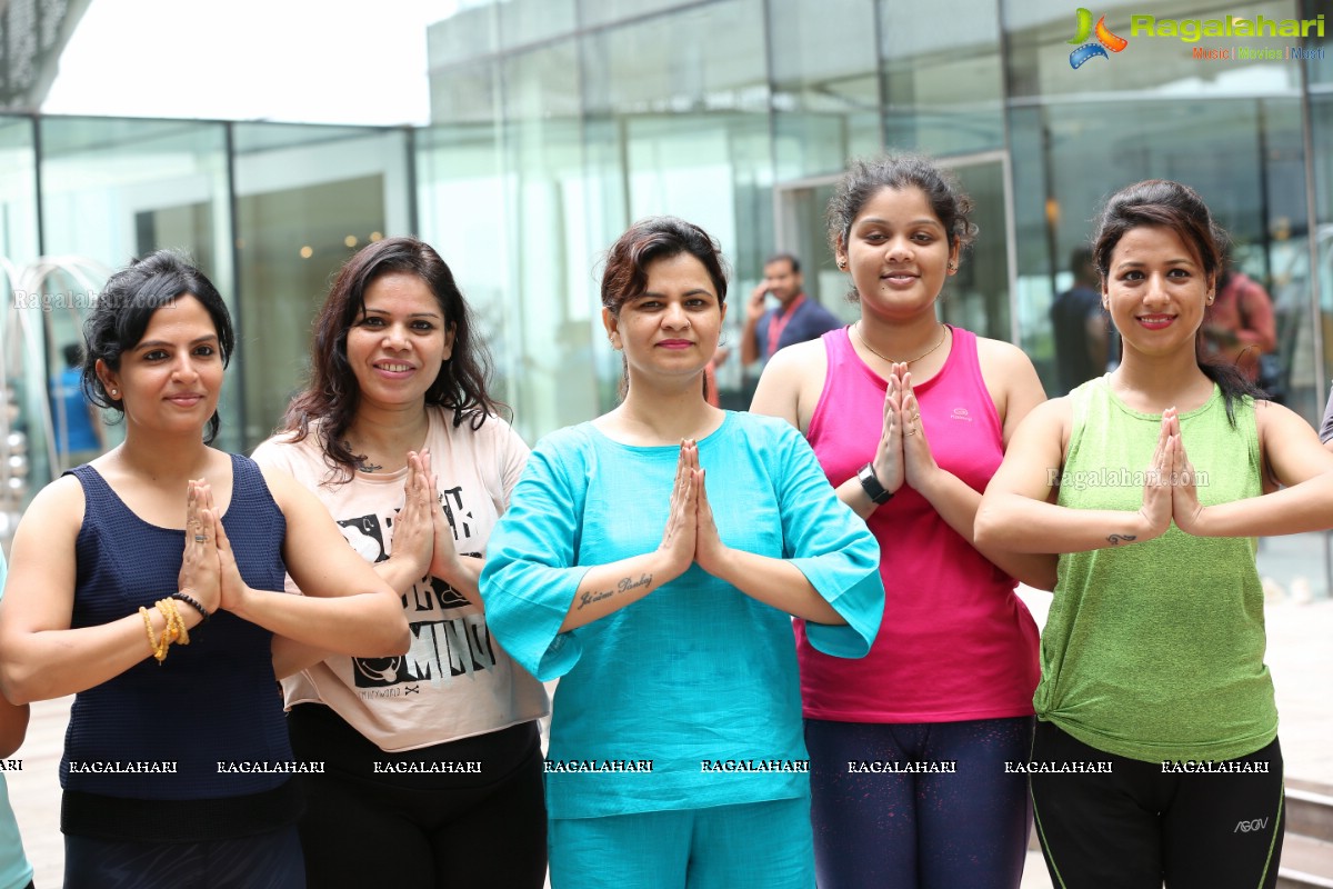 International Yoga Day 2019 at The Park, Hyderabad