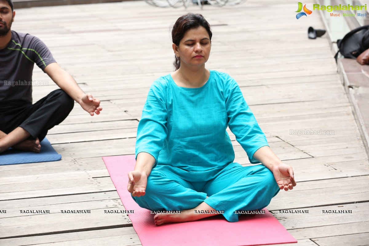 International Yoga Day 2019 at The Park, Hyderabad