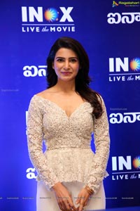 Samantha inaugurates INOX Multiplex at GSM Mall