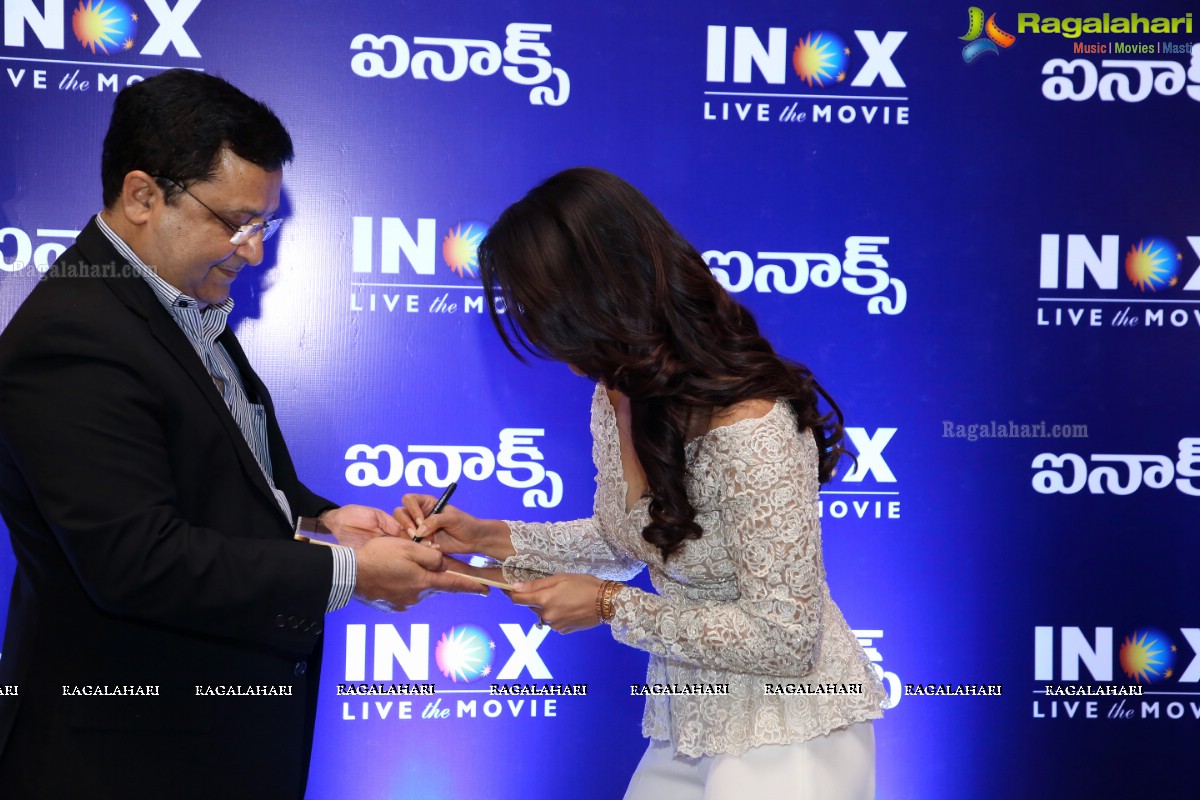 Samantha inaugurates INOX Multiplex at GSM Mall, Miyapur