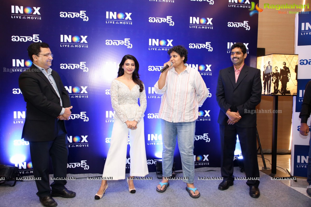 Samantha inaugurates INOX Multiplex at GSM Mall, Miyapur