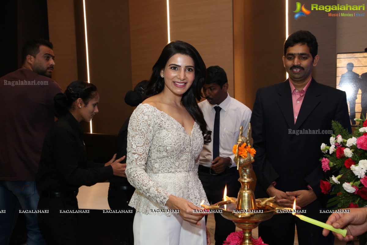 Samantha inaugurates INOX Multiplex at GSM Mall, Miyapur