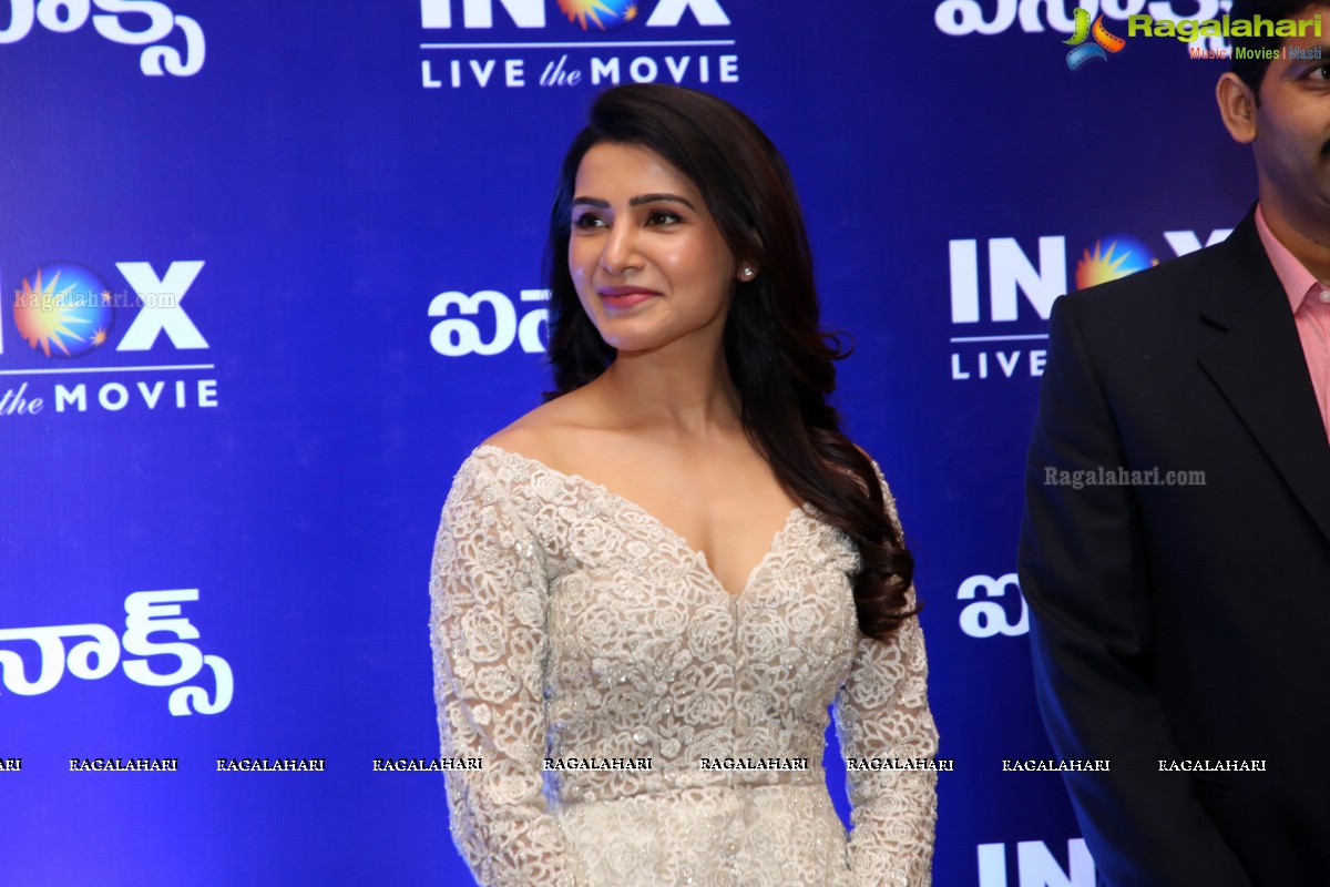 Samantha inaugurates INOX Multiplex at GSM Mall, Miyapur