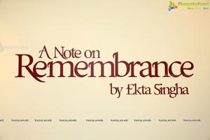 Kalakriti Art Gallery 'A Note On Remembrance'