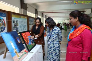 Exhibition of Tactile Paintings at LVPEI