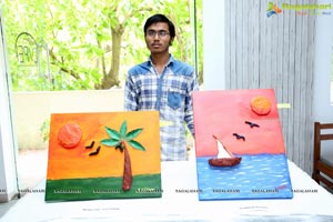 Exhibition of Tactile Paintings at LVPEI