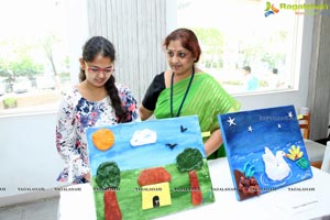 Exhibition of Tactile Paintings at LVPEI